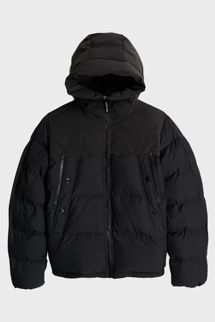 Чоловіча чорна куртка Expedition puffer G-Star RAW S D23645,D712 - изображение 7