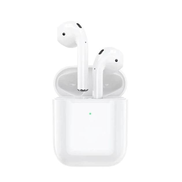 Навушники HOCO EW45 TWS Bluetooth 5.3, бездротові, дитячий кейс Cat, сенсорне керування, до 20 год роботи, зелені - Фото 3 Навушники HOCO EW45 TWS Bluetooth 5.3, бездротові, дитячий кейс Cat, сенсорне керування, до 20 год роботи, зелені - зображення 3