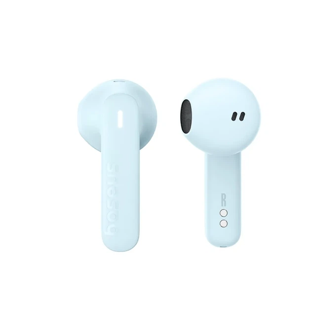 Навушники Baseus Bowie E16 TWS Wireless Bluetooth 5.3, вкладиші, з мікрофоном, IPX4, 13 мм драйвери, до 30 год роботи, блакитний - зображення 5