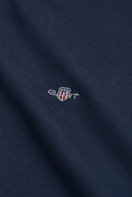 Жіночий темно-синій світшот SHIELD C-NECK Gant S 4201414 - зображення 5