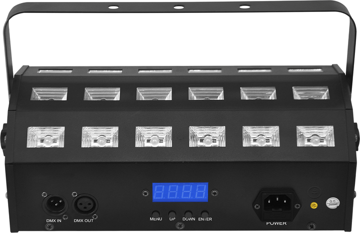 Reflektor sceniczny Light4Me UV 24 + Strobe DMX reflektor ultrafioletowy (5907780148760) - obraz 3