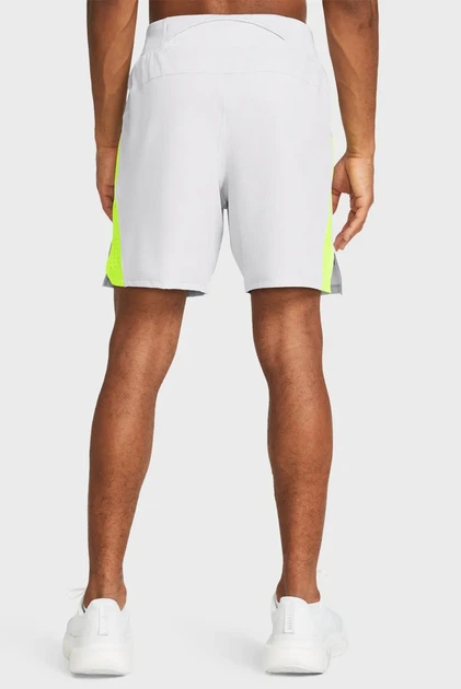 Чоловічі світло-сірі шорти UA LAUNCH PRO 7'' SHORTS Under Armour MD 1376508-014 - Фото 3 Чоловічі світло-сірі шорти UA LAUNCH PRO 7'' SHORTS Under Armour MD 1376508-014 - изображение 3