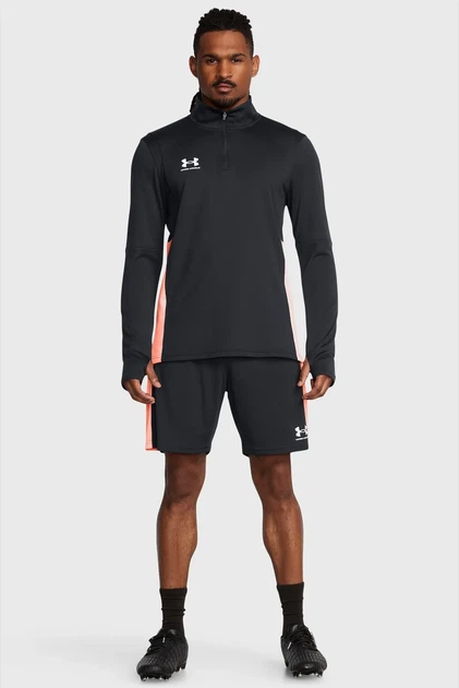 Чоловічі чорні шорти UA M's Ch. Knit Short Under Armour SM 1379507-005 - Фото 2 Чоловічі чорні шорти UA M's Ch. Knit Short Under Armour SM 1379507-005 - изображение 2