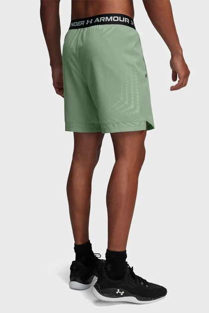 Чоловічі м'ятні шорти Vanish Woven 6in Graphic Sts Under Armour SM 1390054-348 - Фото 3 Чоловічі м'ятні шорти Vanish Woven 6in Graphic Sts Under Armour SM 1390054-348 - зображення 3