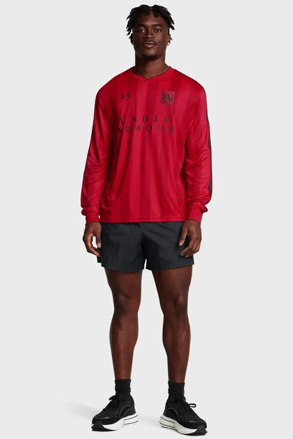 Чоловічі чорні шорти UA M's 96 Terrace Wvn Shorts Under Armour S 1387924-001 - изображение 2