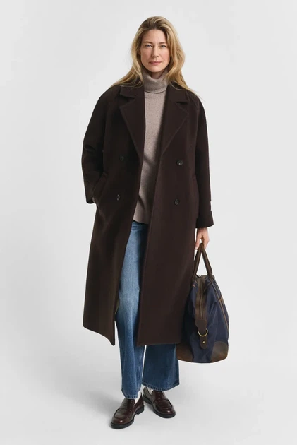 Жіночий бежевий спідниця SOFT WOOL TURTLENECK Gant S 4805377 - зображення 5