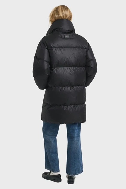 Жіночий чорний пуховик RELAXED Gant S 4751159 - изображение 3
