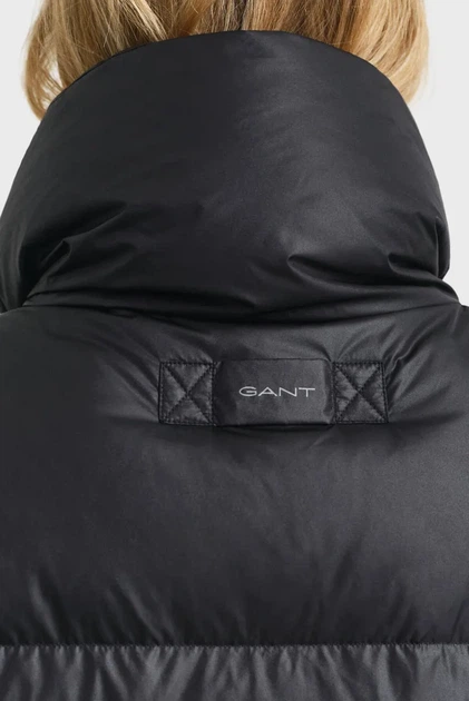 Жіночий чорний пуховик RELAXED Gant S 4751159 - изображение 5