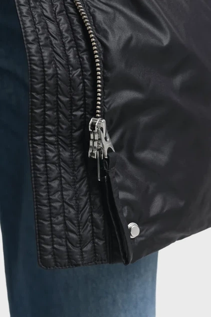 Жіночий чорний пуховик RELAXED Gant S 4751159 - изображение 6