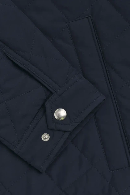 Чоловіча темно-синя куртка QUILTED WINDCHEATER Gant XXL 7006340 - Фото 6 Чоловіча темно-синя куртка QUILTED WINDCHEATER Gant XXL 7006340 - изображение 6