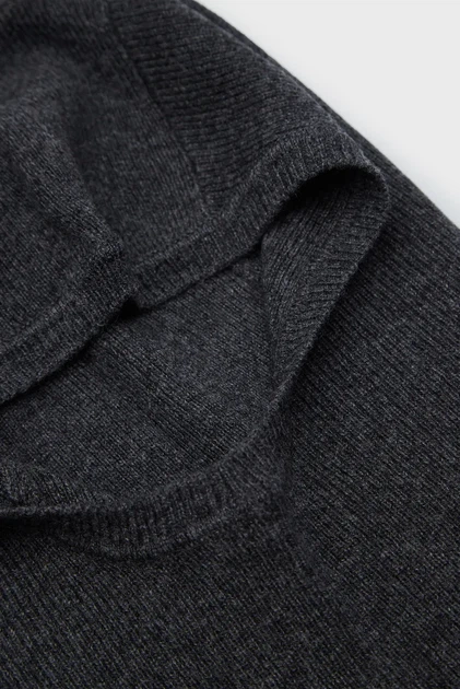 Жіноча сіра вовняна балаклава LOUNGEWEAR BALACLAVA Gant OS 4910049 - изображение 4