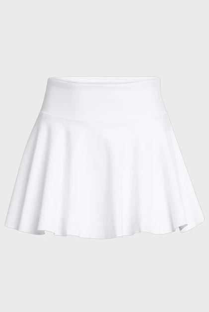 Жіноча біла спідниця-шорти Motion Skort-WHT Under Armour XS 1387538-101 - изображение 5