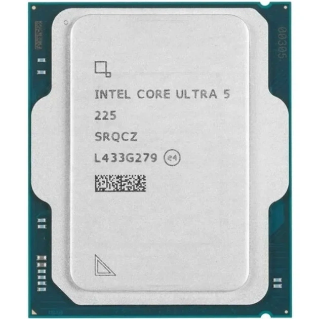 Процесор Core Ultra 5 225 3.3-4.9 GHz / 20 MB TRAY (LGA1851) tray - Фото 1 Процесор Core Ultra 5 225 3.3-4.9 GHz / 20 MB TRAY (LGA1851) tray - зображення 1