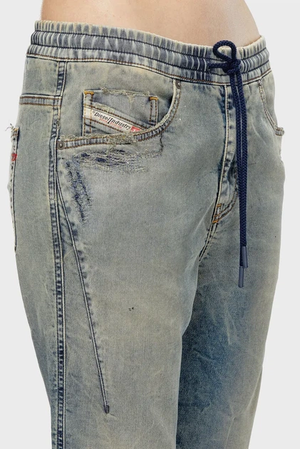 Жіночі блакитні джинси 2041 D-FAYZA JOGG Diesel 23 A11878 068MA - Фото 4 Жіночі блакитні джинси 2041 D-FAYZA JOGG Diesel 23 A11878 068MA - зображення 4