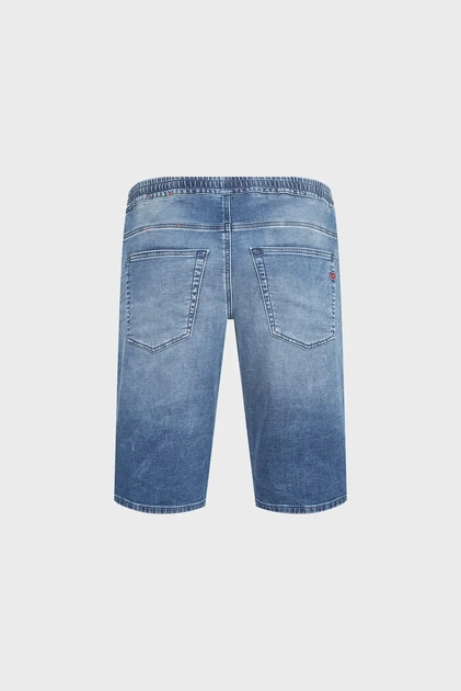 Чоловічі сині джинсові шорти 2033 D-KROOLEY-SHORT JOGG CALZONCINI Diesel 30 A12717 068HY - изображение 5