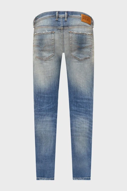 Чоловічі сині джинси SLEENKER-X L.30 TROUSERS Diesel 32 00SWJE 009AF - изображение 2