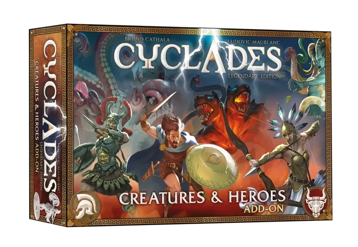 Настільна гра Geekach Games Кіклади. Легендарне видання - Монстри і герої (Cyclades: Creatures and Heroes) (GKCH229hr) - Фото 1 Настільна гра Geekach Games Кіклади. Легендарне видання - Монстри і герої (Cyclades: Creatures and Heroes) (GKCH229hr) - зображення 1