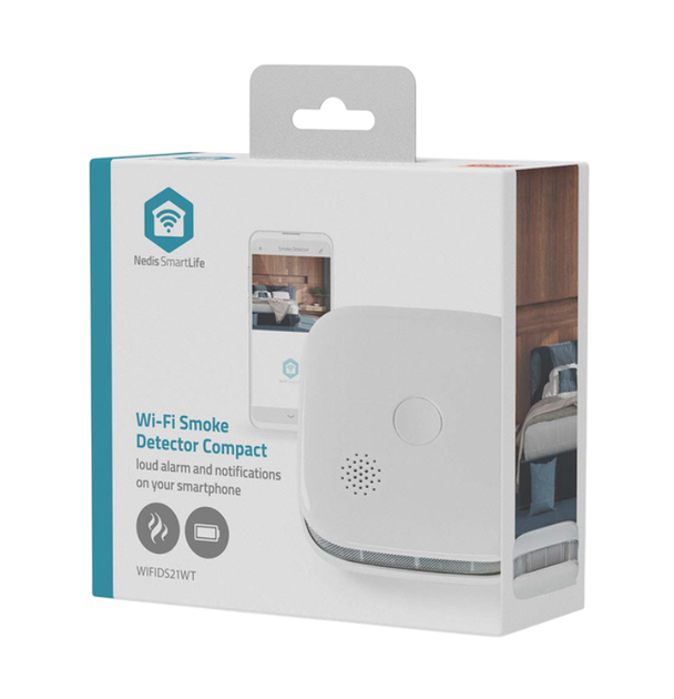 Датчик диму Nedis SmartLife WIFIDS21WT3 (5412810464562) - зображення 6
