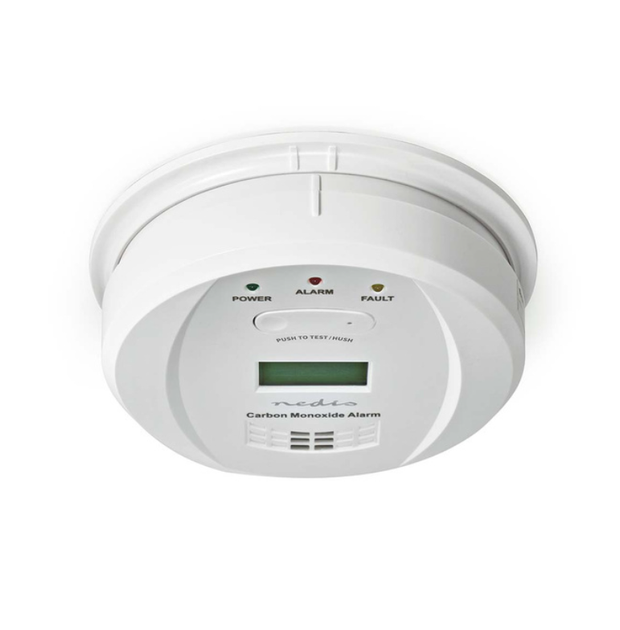 Датчик чадного газу Nedis з дисплеєм DTCTCO40WT (5412810334889) - зображення 4