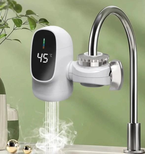 Проточный водонагреватель насадка на кран для кухни Water Heater ZSW-D03 c LCD дисплеем 3 кВт - изображение 2