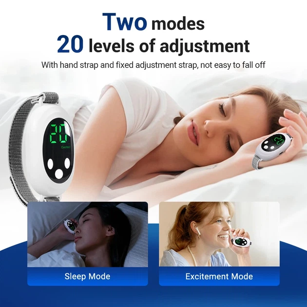 Інтелектуальний гаджет для сну Ultra Relax 20 — антистрес пристрій з 2 режимами та регулюванням інтенсивності - изображение 3