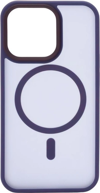 Панель Evelatus Hybrid Case with MagSafe для Apple iPhone 14 Pro Max Deep Purple (EVEAPP14PMHCMDP) - зображення 2