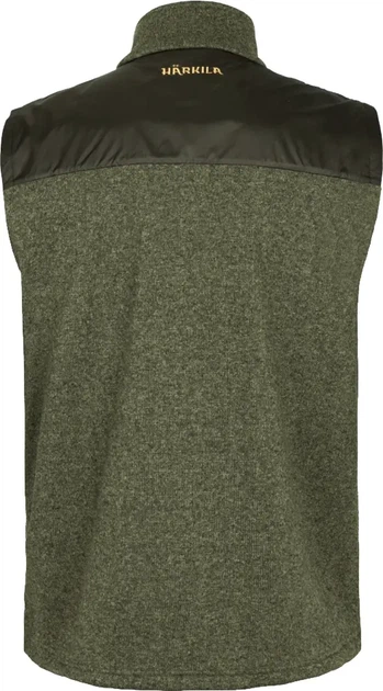 Жилет Harkila Kalix Fleece L Willow Green/Shadow Brown - Фото 2 Жилет Harkila Kalix Fleece L Willow Green/Shadow Brown - изображение 2