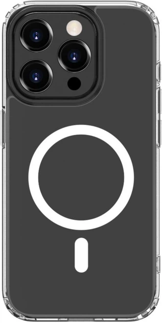 Панель Evelatus Clear Case with MagSafe для Apple iPhone 15 Pro Max Transparent (EVEAPP15PMCCMT) - зображення 2