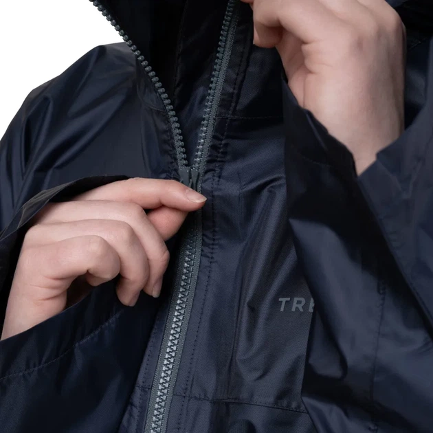 Пончо Trekmates Deluxe Full Zip Poncho Navy Uni (100087613) - Фото 2 Пончо Trekmates Deluxe Full Zip Poncho Navy Uni (100087613) - изображение 2