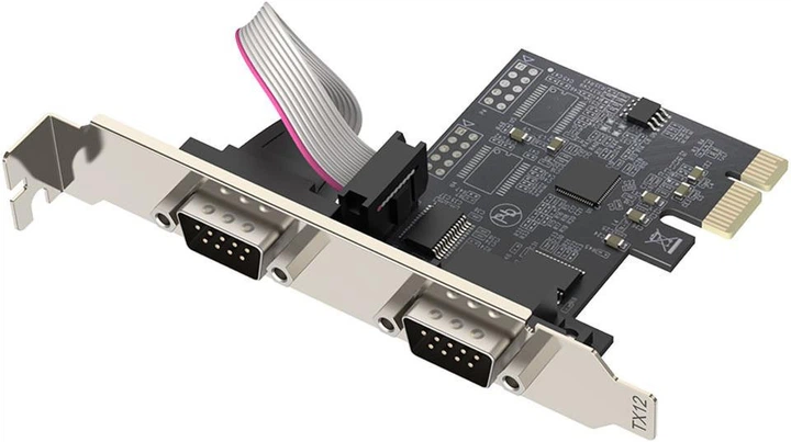 Kontroler PCI Express Unitek 2x RS-232 (DB9) Y-7503 - obraz 2