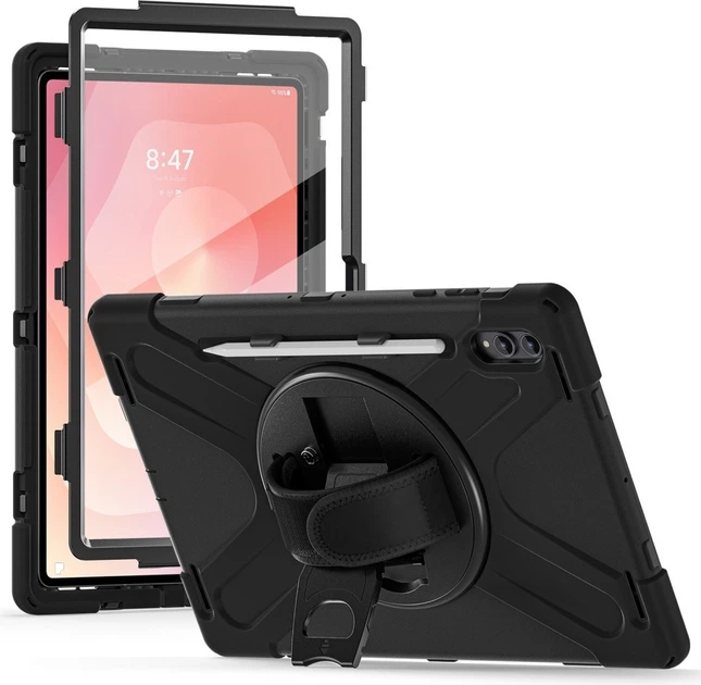 Бампер 4smarts Rugged Case Grip для Samsung Galaxy Tab S11 Ultra Black (541768) - зображення 7
