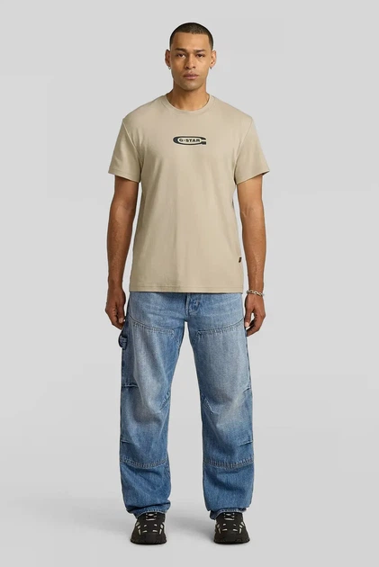 Чоловічі сині джинси Carpenter 3D Loose G-Star RAW 33-32 D23695,D776 - зображення 3
