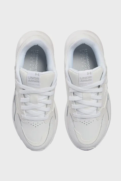 Жіночі білі шкіряні кросівки UA W Edge LTHR Under Armour 42,5 3028569-100 - изображение 4