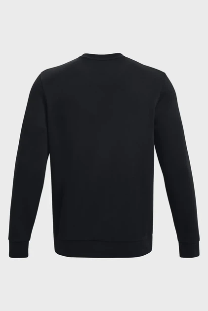 Чоловічий чорний світшот UA Essential Fleece Crew Under Armour XL 1374250-001 - изображение 6