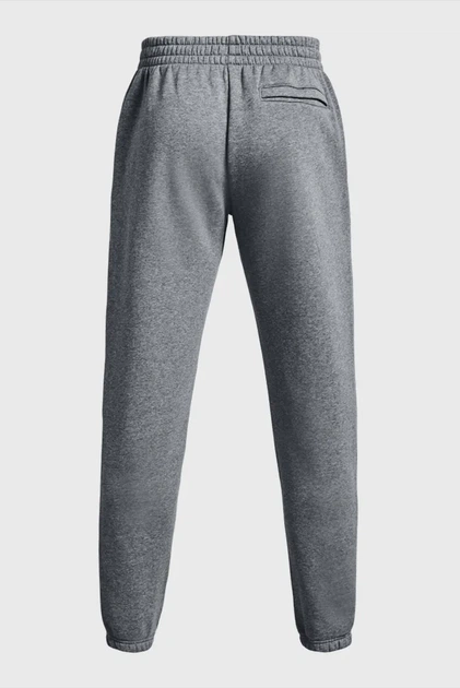 Чоловічі сірі спортивні штани UA Essential Fleece Jogger Under Armour SM 1373882-012 - Фото 6 Чоловічі сірі спортивні штани UA Essential Fleece Jogger Under Armour SM 1373882-012 - зображення 6