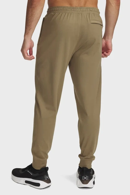 Чоловічі оливкові спортивні штани UA Meridian Joggers Under Armour XL 1386978-251 - изображение 3
