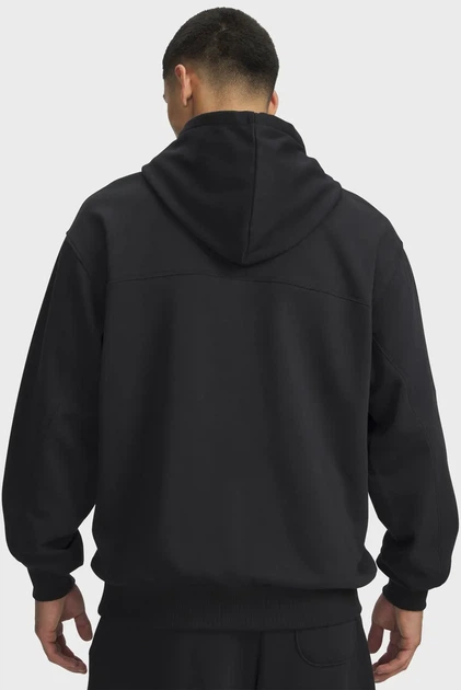 Чоловіче чорне худі UA Rival LW Graphic Hoodie-BLK Under Armour XXL 6014686-001 - изображение 2