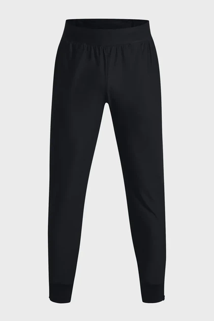 Чоловічі чорні спортивні штани QUALIFIER RUN ELITE PANT Under Armour L 1379289-001 - изображение 5