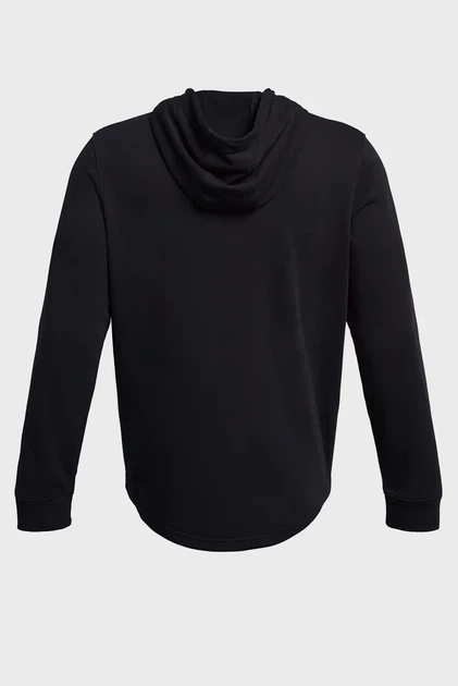 Чоловіче чорне худі UA Rival Terry Graphic Hood Under Armour L 1386047-001 - изображение 4