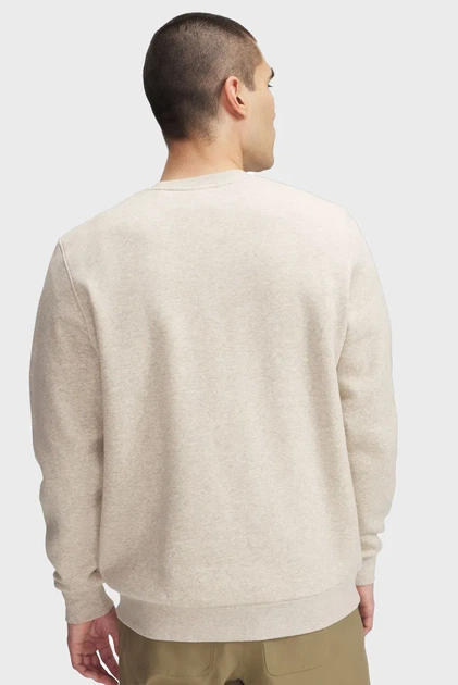 Чоловічий бежевий світшот UA Icon Fleece Crew Under Armour S 1374250-204 - изображение 2