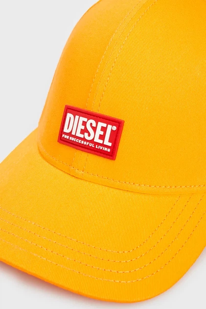 Чоловіча жовта кепка CORRY-GUM Diesel 01 A02746 0JCAR - изображение 3