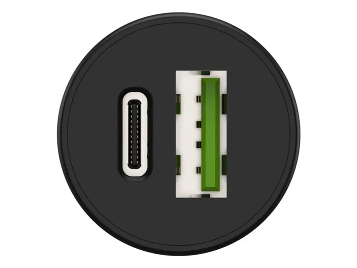 Ładowarka samochodowa Ansmann CC230PD USB-A USB-C 30 W 1000-0029 Czarna (4013674176892) - obraz 5