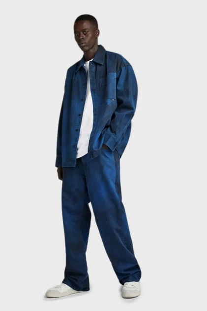 Чоловічі темно-сині джинси Type 96 Loose G-Star RAW 30-32 D23693,D338 - Фото 1 Чоловічі темно-сині джинси Type 96 Loose G-Star RAW 30-32 D23693,D338 - зображення 1