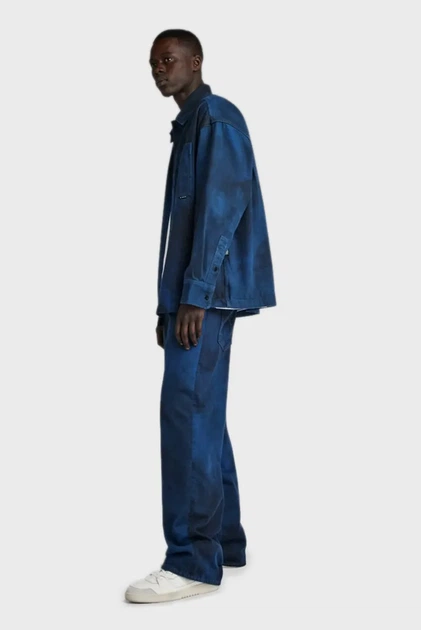Чоловічі темно-сині джинси Type 96 Loose G-Star RAW 30-32 D23693,D338 - Фото 3 Чоловічі темно-сині джинси Type 96 Loose G-Star RAW 30-32 D23693,D338 - зображення 3