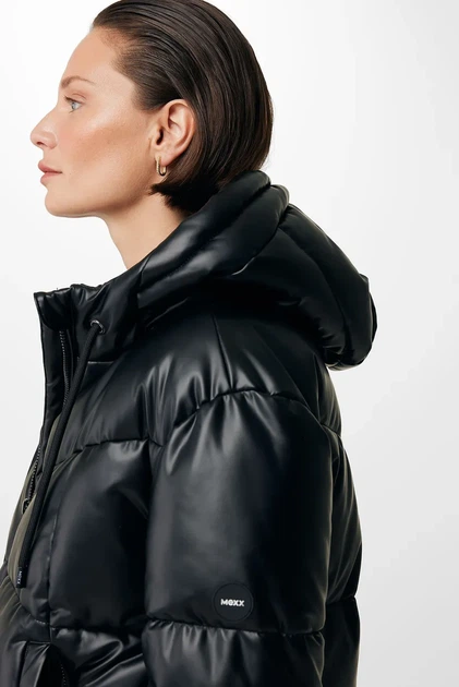 Жіноча чорна куртка Mexx L NO1121036W - изображение 4