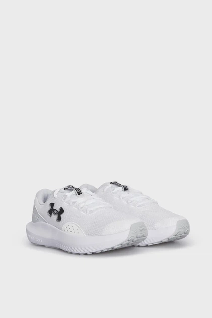 Чоловічі білі кросівки UA Charged Surge 4 Under Armour 46 3027000-100 - Фото 3 Чоловічі білі кросівки UA Charged Surge 4 Under Armour 46 3027000-100 - изображение 3
