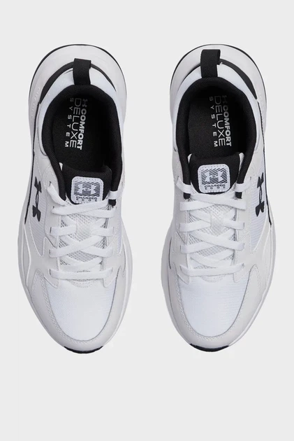 Чоловічі білі кросівки UA Charged Edge Under Armour 41 3026727-100 - изображение 4