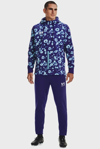 Чоловічі темно-сині спортивні штани UA Accelerate Jogger Under Armour S 1373301-468 - изображение 2