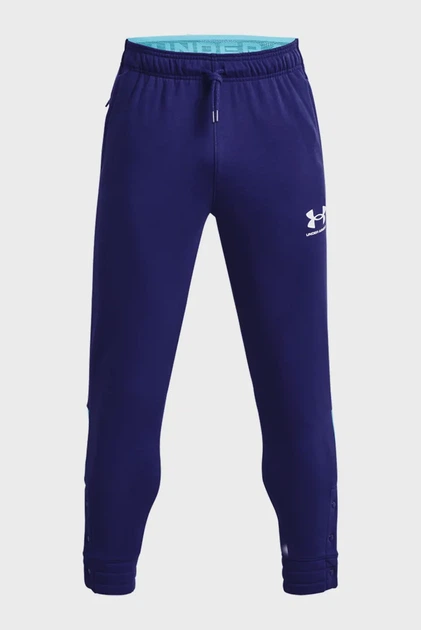 Чоловічі темно-сині спортивні штани UA Accelerate Jogger Under Armour S 1373301-468 - изображение 5