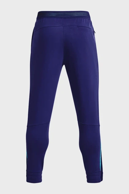 Чоловічі темно-сині спортивні штани UA Accelerate Jogger Under Armour S 1373301-468 - изображение 6